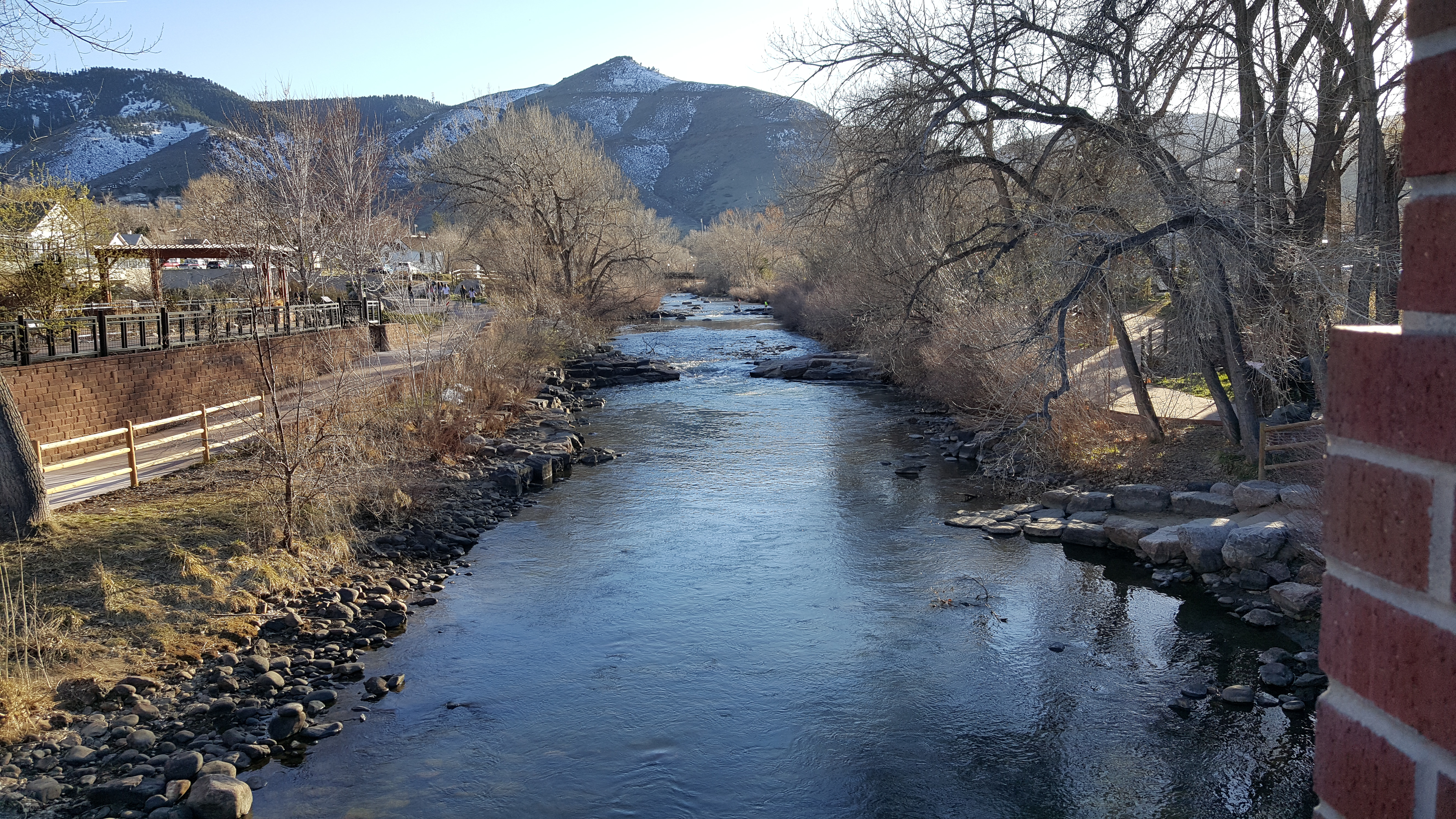 Clear Creek From the Bridge